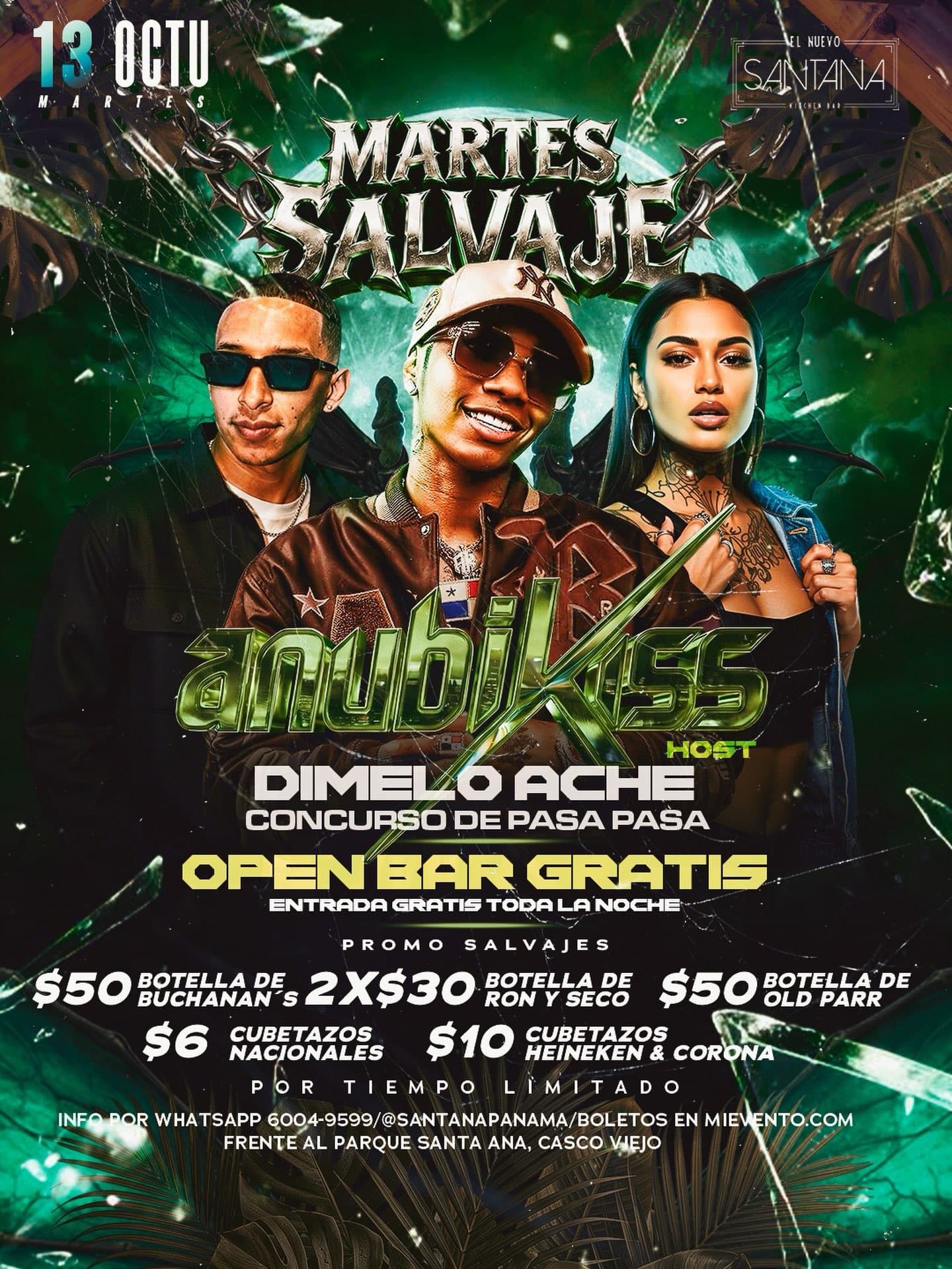 Martes Salvaje en Santana